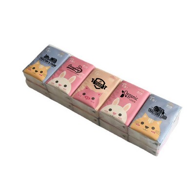 3-Ply Mini Tissue Packet Travel Packs