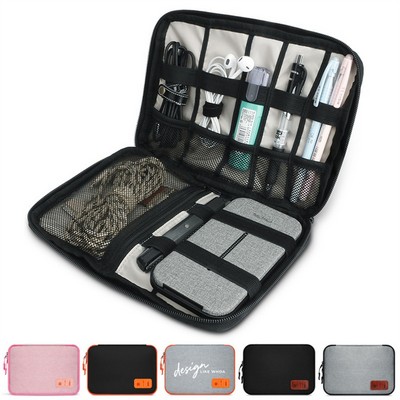 Neoprene Roll-Up Tech Organizer
