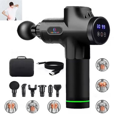 Deep Muscle Massager With LCD Display And Adjustable Speed Control