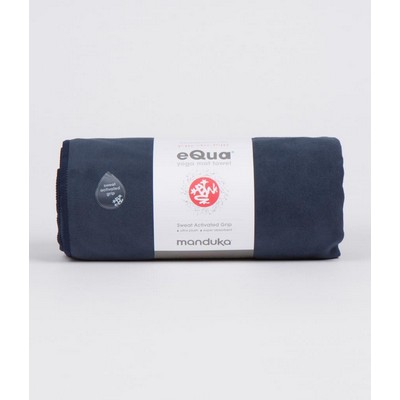 Manduka Equa Yoga Towel - Midnight Black