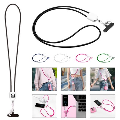 4" 1 Crossbody Lanyard Charging Cable