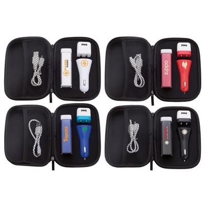 Executive Traveler Charger Kit Gift Set