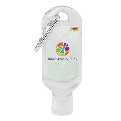 1Oz Alcohol Spray Disposable Hand Sanitizers Fragrance With Silicone Keychain For Travel