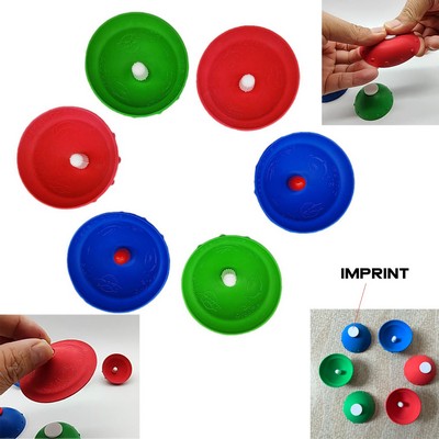Half Bowl Designed Rubber Bouncing Stress Ball