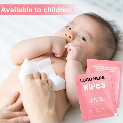 Individually Wrapped Travel Wipes