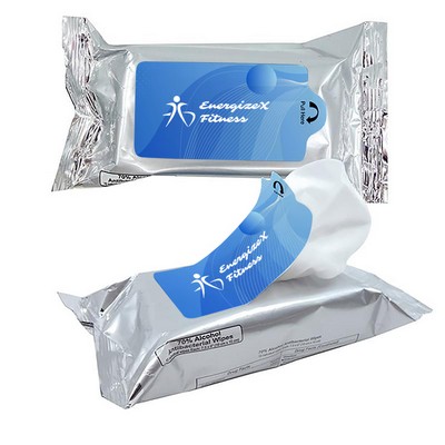 70% Alcohol Antibacterial Hand Sanitizer Wipes